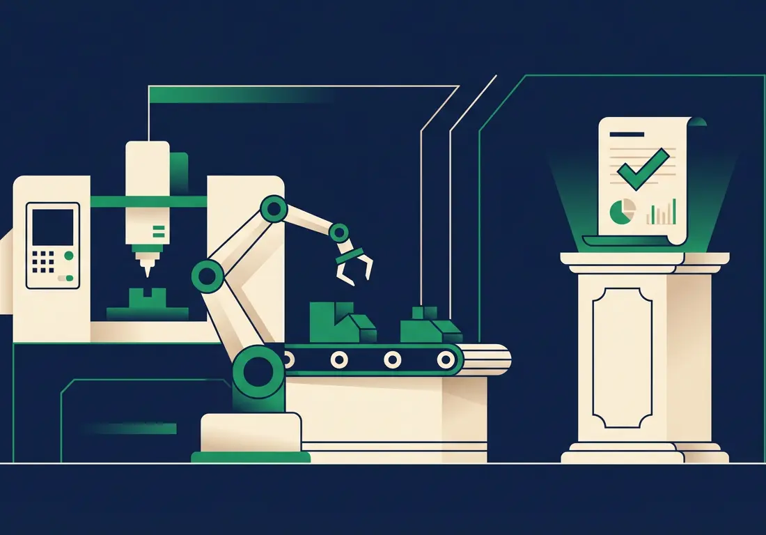 Manufacturing equipment financing for CNC machines, robotics, and conveyors