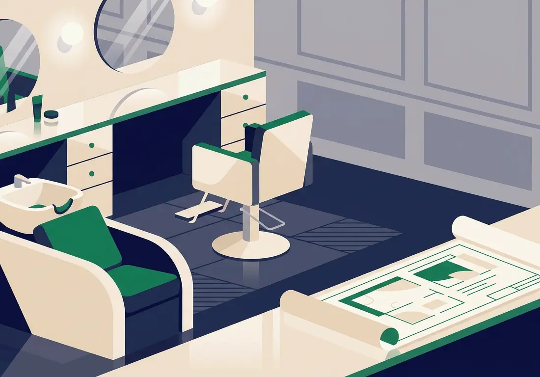 Salon and spa buildout financing for chairs, stations, and renovations