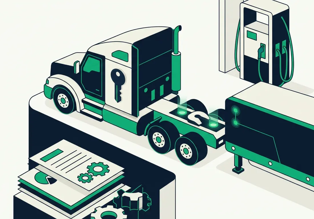 Equipment financing for trucks and trailers in trucking businesses