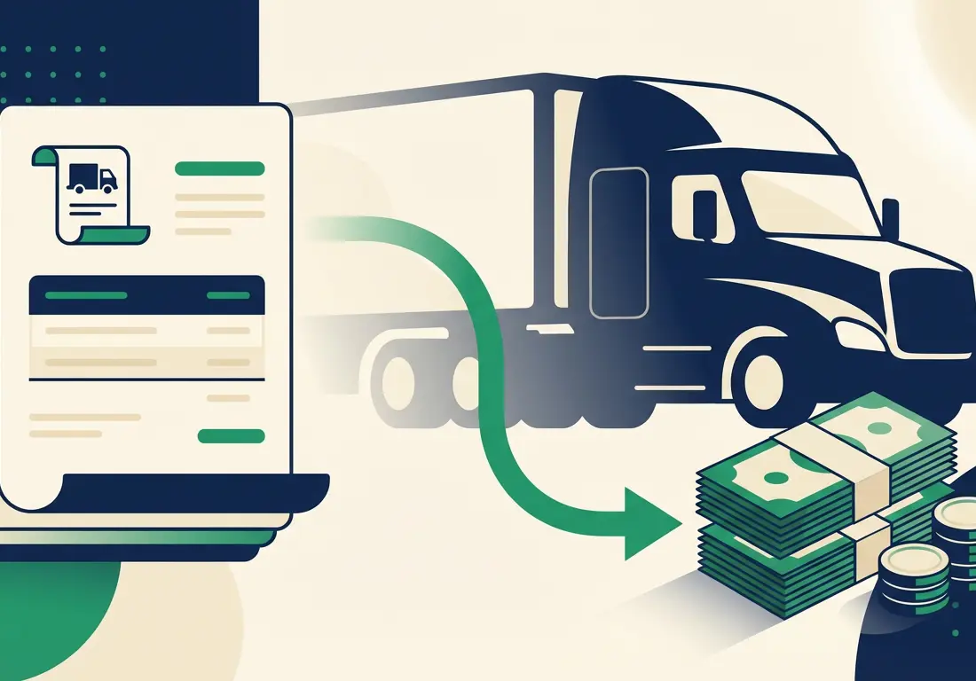 Freight invoice factoring for trucking companies and owner-operators